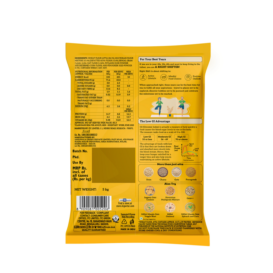 Multigrain+ Atta, 5kg