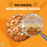 Jaggery Oats Cookies, 100g 5
