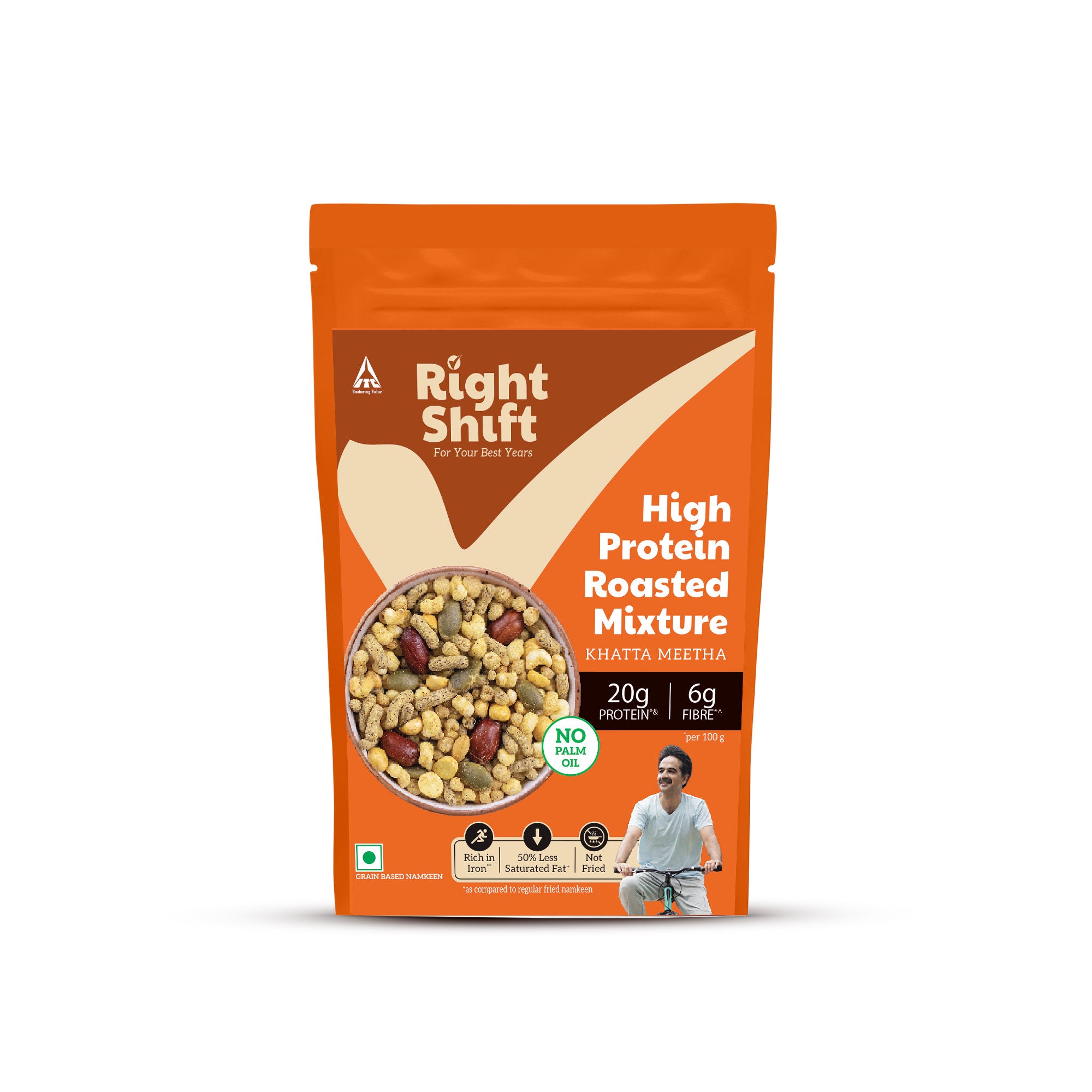 High Protein Roasted Mixture Khatta Meetha, 150g