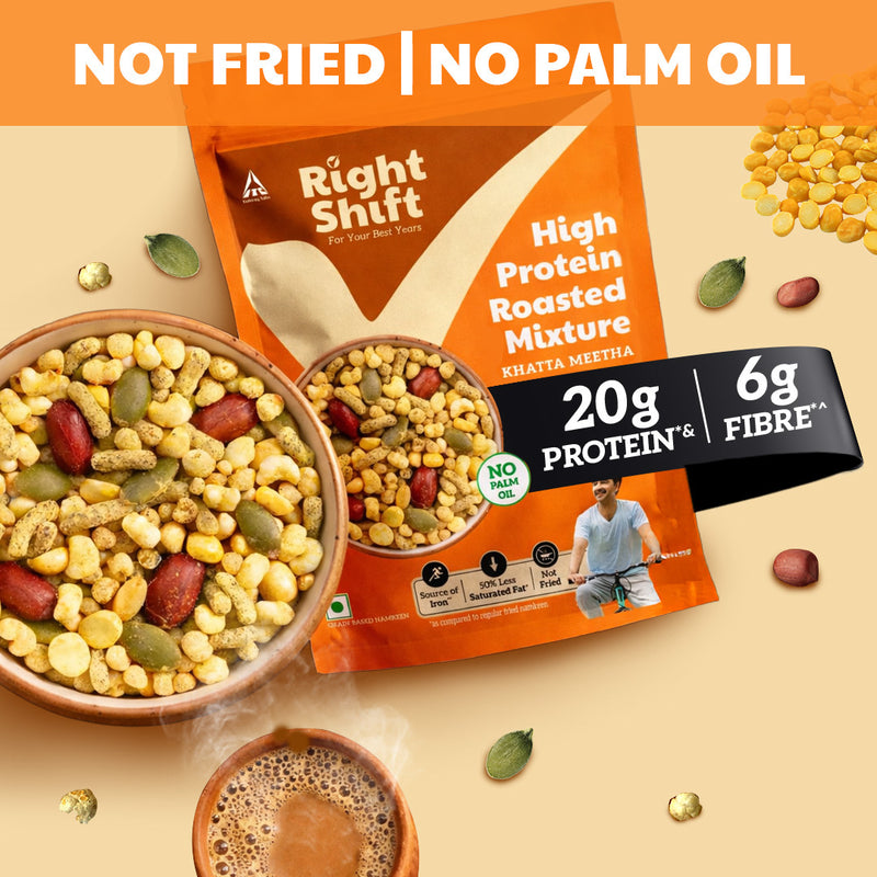 High Protein Roasted Mixture Khatta Meetha, 150g