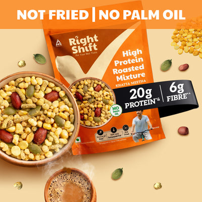 High Protein Roasted Mixture Khatta Meetha, 150g
