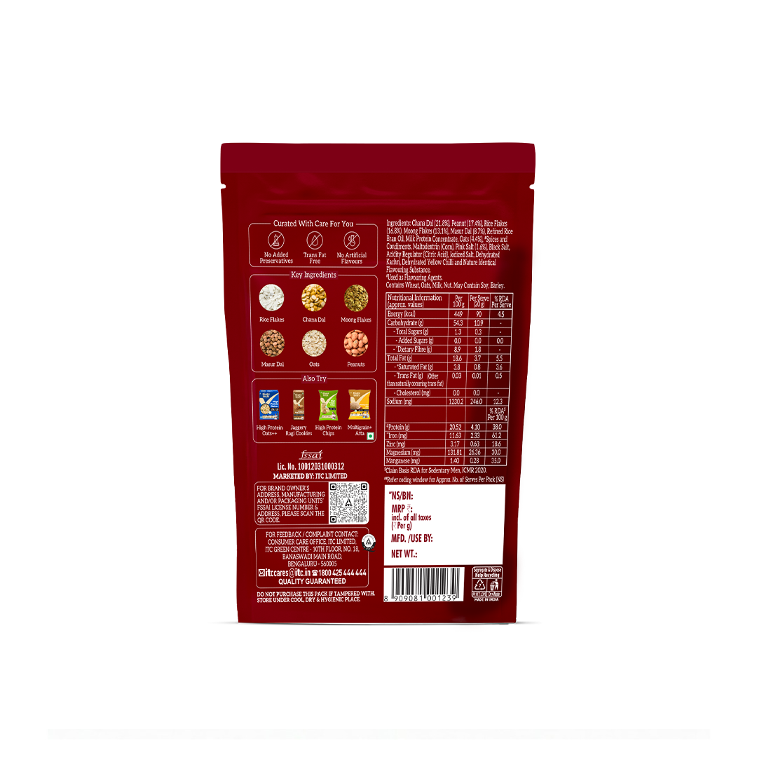 High Protein Roasted Mixture Navrattan, 250g