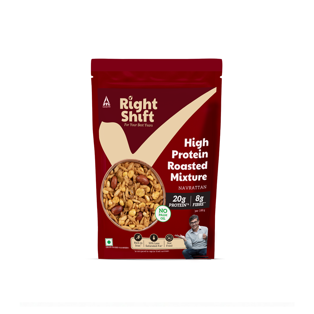 High Protein Roasted Mixture Navrattan, 250g